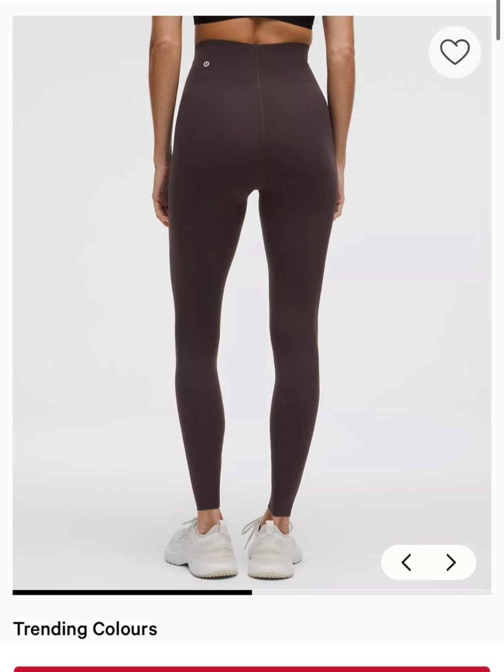 lululemon Glow Up™ Super-High-Rise Tight 28 size 4 brown
